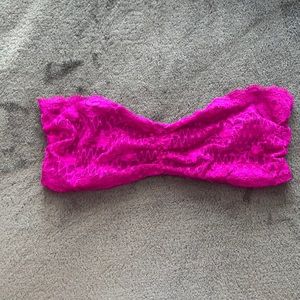 Free People strapless lace Bralette